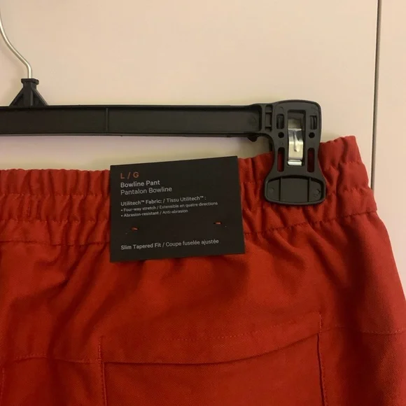 lululemon athletica Men's Brick Red Joggers - Picture 5 of 5